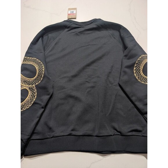 Nike Kobe Year of the Mamba Fleece Crewneck Sweatshirt Sz Large Black HQ4697-010 - Picture 6 of 10